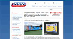 Desktop Screenshot of cosio.co.nz