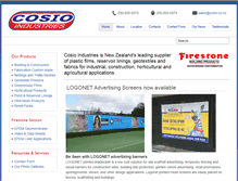 Tablet Screenshot of cosio.co.nz
